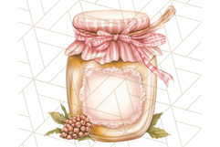 Pastel Tea Clip Art PNG with Sweets and Floral Accents Png Product Image 4