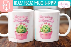 BUNDLE Self Care Mug Wrap sublimation, Mental Health Mug Product Image 9