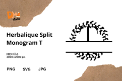 Herbalique Split Monogram Product Image 1