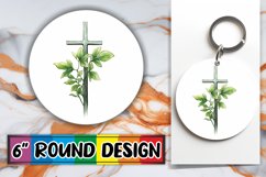 Religious Watercolor Keychain Design Pack Product Image 1