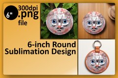 Feline Circle of Colorful Charm: Vibrant 3D Art Product Image 1