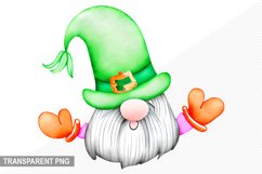 St.patrick's day Gnome - St.patrick's day Gnome Sublimation Product Image 1