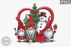 Christmas Gnome Sublimation - Clipart PNG Bundle Product Image 10