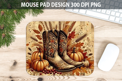 Boots Mouse pad Sublimation - Thanksgiving PNG Design Product Image 1