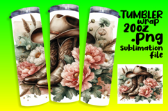 Versatile 20oz Tumbler Template , Western Product Image 1