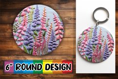 Springtime Harmony Sublimation Ornament Product Image 1
