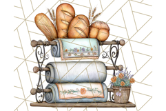 Fall Market Stall Clipart PNG, Rustic Autumn Clip Art Product Image 4