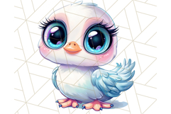 Arctic Animals Kawaii Clipart PNG, Cute Polar Creatures Art Product Image 4