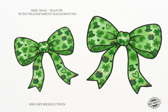 St Patrick Bow Clipart Product Image 2