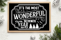 It's the most wonderful time of the year SVG, Christmas SVG Product Image 3
