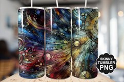 Stained On Stained Glass Tumbler Warp - Tumbler Design Product Image 1