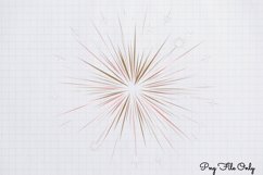 Happy New Year Fireworks Clipart PNG Product Image 1