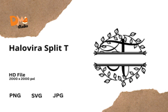 Halovira Split Monogram Product Image 1
