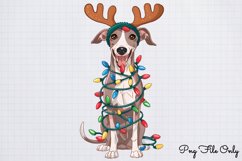 Christmas Dog Clipart PNG Product Image 1