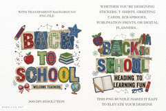 Back To School Designs Sublimation PNG Product Image 2