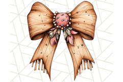 Western Style Bow PNG, Cute Cowboy, Cowgirl Coquette Png Product Image 4