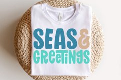 Beachy Christmas Retro Winter SVG Bundle Product Image 21