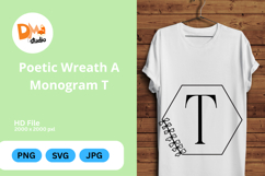Poetic Wreath Monogram Logo Product Image 1