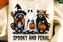 Raccoon Ghost PNG, Trending Halloween PNG, Halloween Dog PNG Product Image 2