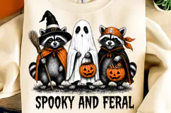 Raccoon Ghost PNG, Trending Halloween PNG, Halloween Dog PNG Product Image 2