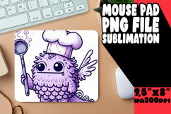 cheerful mouse pad Inspirational PNG, Monster Product Image 1