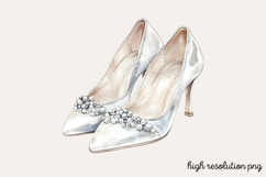 White Wedding Watercolor Clipart PNG Product Image 1