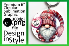 Sophisticated Round Design for Coasters , Gnomes Product Image 1