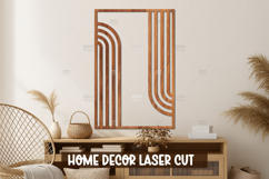 Mid Century Wall Art Laser Cut File for Home Decor Product Image 1