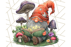 Spooky Gnome Village Clipart PNG Halloween Png Product Image 4