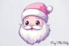 Retro Pink Christmas Sublimation Clipart PNG Product Image 1