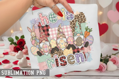 He is risen Sublimation PNG - Easter Design Product Image 1