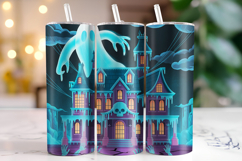 Halloween Tumbler Wrap | Sublimation | Tumblers Product Image 1