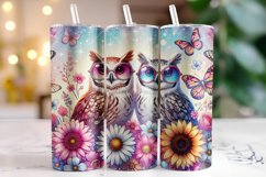 Owls Valentine Day Tumbler Wrap Product Image 1