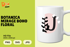 Botanica Mirage Boho Floral Monogram Product Image 1