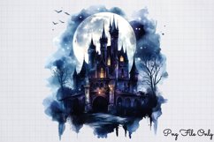 Gothic Spooky Winter Clipart PNG Product Image 1
