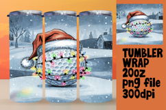 DYNAMIC 20oz Tumbler PNG Artwork , Holiday Product Image 1