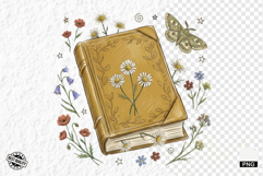 Summer Daisy Breeze Meadow Clipart Product Image 1