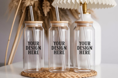 16oz Libbey Can Glass Mockup , libbey glass mockup, beer can Product Image 1