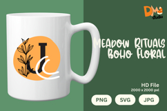 Meadow Rituals Boho Floral Monogram Product Image 1