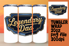20oz Tumbler Graphic for DIY , Father&#039;s Day Product Image 1