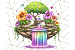 Bright Floating Island PNG Clipart for Fantasy Worlds & Maps Product Image 4