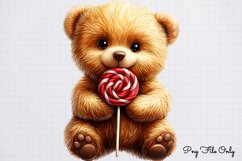 Lollipop Animals Clipart PNG Product Image 1