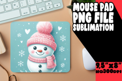 Sweet mouse MAT Artistic Touch, Snowman Product Image 1