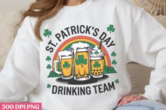 St. patrick&#039;s day drinking team, PNG, Drink St Patricks Subl Product Image 1