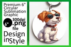 Outdoor Adventure Companion Circle Design Sublimation Product Image 1