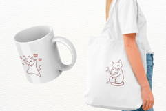 Mother's Day Cat Clipart Product Image 3
