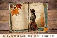 Printable Junk Journal Pages fall autumn 18 Product Image 1