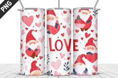 Lovely Hearts Tumbler Design | Valentine&#039;s Day Tumbler Wrap Product Image 5