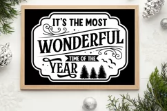 It's the most wonderful time of the year SVG, Christmas SVG Product Image 3
