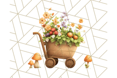Whimsical Woodland Animal Village PNG Clipart Fantasy Forest Product Image 4